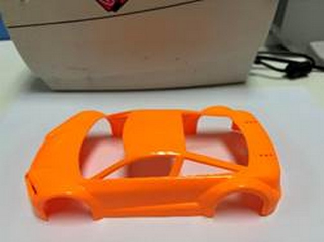 Jomurema 280359 - JR-GT01 Car Body Set - Neon Orange