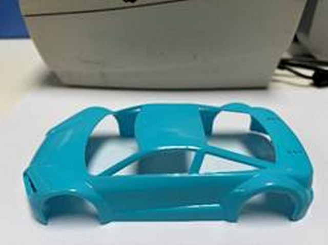Jomurema 280370 - JR-GT01 Car Body Set - Neon Blue