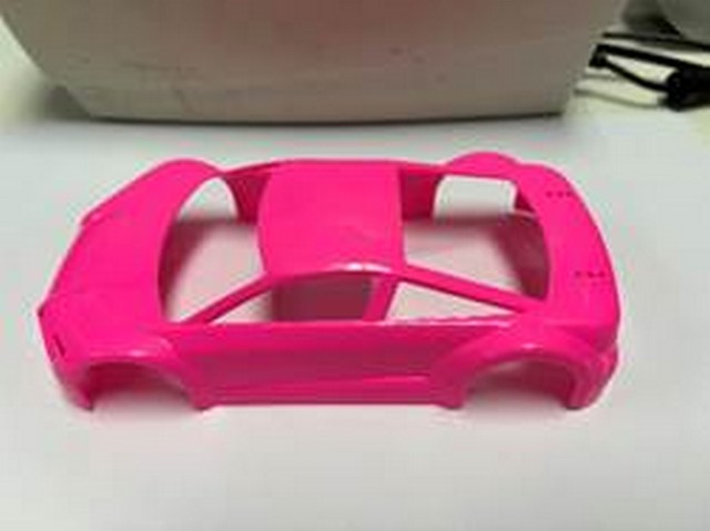 Jomurema 280373 - JR-GT01 Car Body Set - Neon Pink