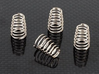 Atomic Mini-Z Buggy Coil Spring Set-Silver (Stage 1)