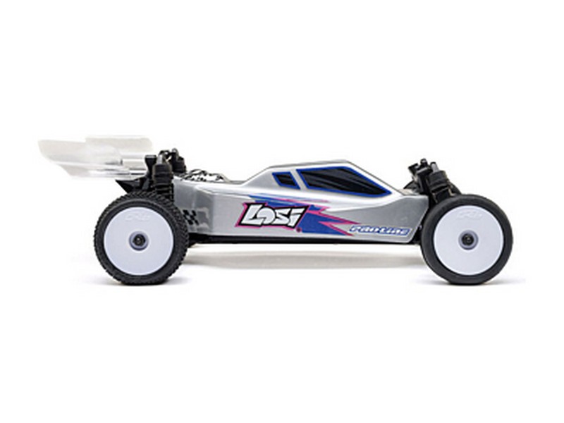 Losi LOS00007T2 - 1/24 Micro-B 2S 2WD RTR Race Buggy Silver