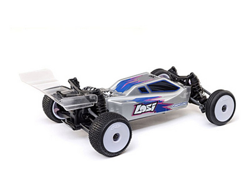 Losi LOS00007T2 - 1/24 Micro-B 2S 2WD RTR Race Buggy Silver