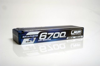 LRP 431271 - HV LCG Modified GRAPHENE-4 6700mAh Hardcase Akku - 7.6V LiPo - 120C/60C - 274g