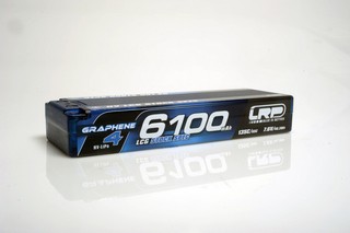 LRP 431281 - HV LCG Stock Spec GRAPHENE-4 6100mAh Hardcase Akku - 7.6V LiPo - 135C/65C - 273g