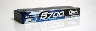 LRP 431282 - HV Ultra LCG Modified Graphene -4 5700Mah Hardcase Battery - 7.6V Lipo - 120C/60C - 234G