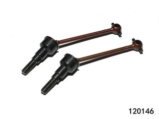 Race OPT CVD Drive Shaft Spring Steel - 46mm 2.0PIN - S2 (2 pcs) - Clicca l'immagine per chiudere