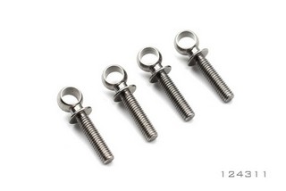 Race OPT RAS-SHOCK CAP BALL END SCREW 5.9*10MM(4)