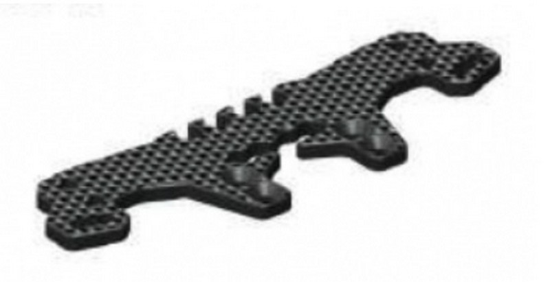 Race Opt M-163342 - 3.0MM Carbon Graphite FRONT Shock Tower (Matte Surface) - FFV4