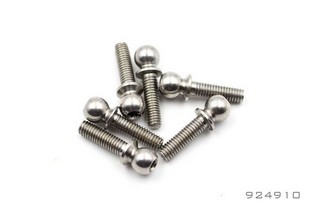 Race OPT BALL END 4.9mm WITH THREAD 10mm H2.0(6)