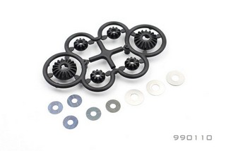 Race OPT PLANETARY GEAR SET-PLASTIC