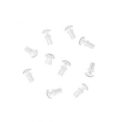 Manzo46 M46-013W - Plastic Rivets White (10pcs)