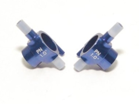 PN Racing MA010 Alm 1.0 Camber Knuckle (Blue)