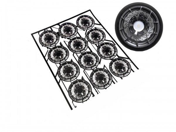 MXLR - MAX-07-002 - RACE Wheel Sticker #2 (12 pcs)