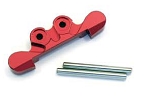 Kyosho Aluminum Front Suspension Mount (Red)