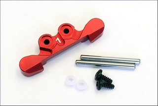 Kyosho Sospensione Alu, dietro , rosso, 1