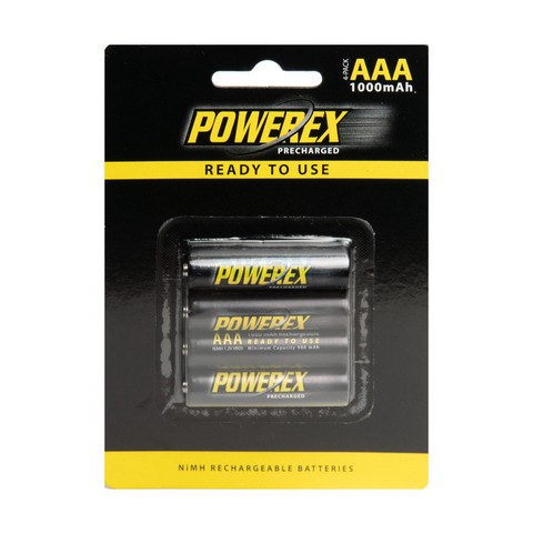 Powerex 4 AAA Maha Powerex Precharged - 950mAh