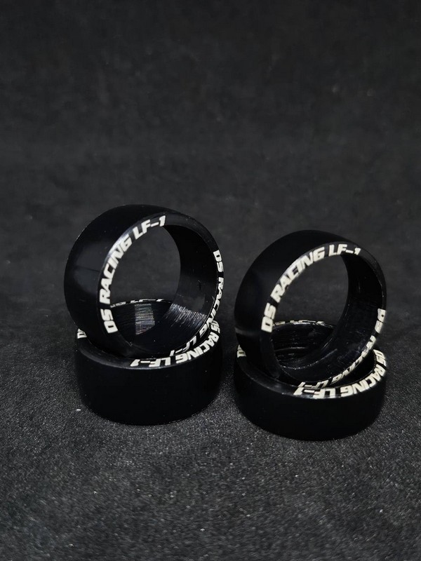 DS Racing MI20L-LF1N - LF1 8.5 Drift Tire Set for 1:28 Mini-Z (4)