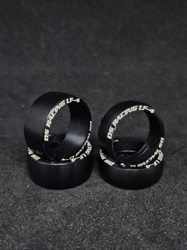 DS Racing MI20L-LF4N - LF4 8.5 Drift Tire Set for 1:28 Mini-Z (4)