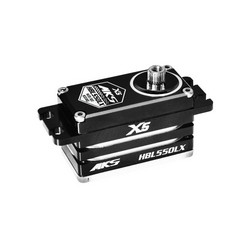 MKS S0026007 - HBL550LX X5 - Low Profile (0.083s/16.0kg/7.4V) Brushless Servo (for 1:10)