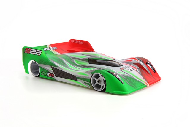 Montech 022-017L - M 22 1:12 Pan Car Clear Body - La Leggera