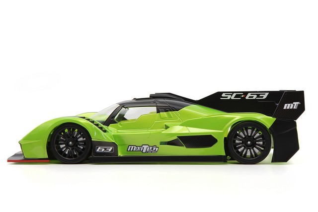 Montech 023-011 - SC-63 LMH 1:10 Body Shell (clear)