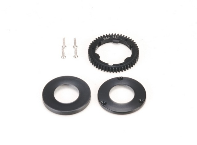 PN Racing Mini-Z Enclosed Cover Kit Spur Gear 64P 51T for Gear Differential