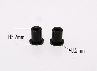 PN Racing Mini-Z MR02/03 Double A Arm Delrin Spring Holder H5.2/Lip0.5 (2pcs) - Clicca l'immagine per chiudere