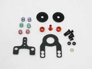 PN Racing Mini-Z MR02/03 Multi Length Graphite Disk Damper Set (Black)