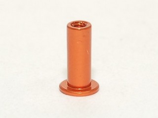 PN Racing MR02 Alum Disk Damper Post - Orange