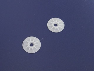 PN Racing V2 White Delrin Disk Set (2pcs)