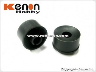 PN Racing MR02 Machine Cut Delrin 20mm Wheel Rear 1 (Black)