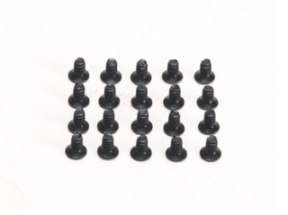 PN Racing Mini-Z Carbon Slip Rings M1.6x3 Screw Set (20pcs)