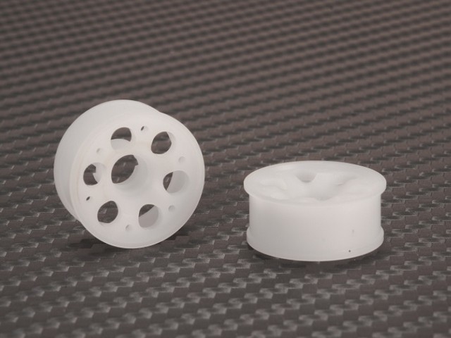 PN Racing Mini-Z 2WD Machine Cut 6 Spoke Delrin 20mm Flanged Wheel F0