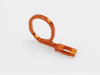 PN Racing Mini-Z Motor Brace for Multi Motor Mount (Orange)