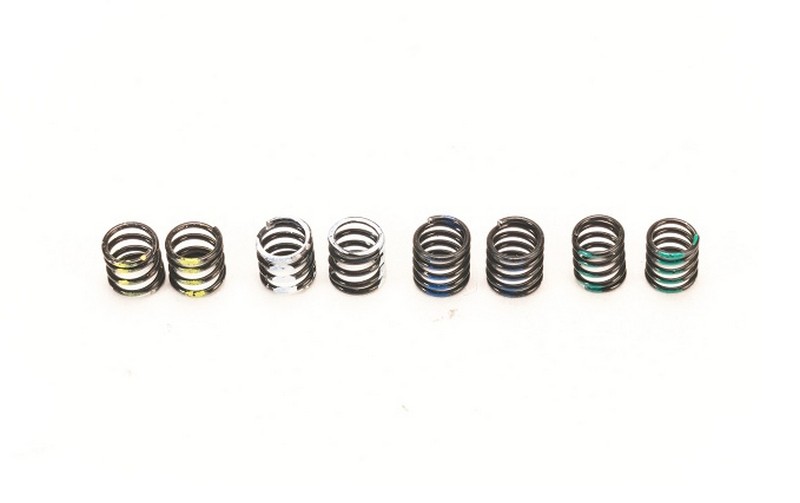 PN Racing MR2501D - Mini-Z V4 Double A-Arm Front Suspension Spring Set (4 pair)