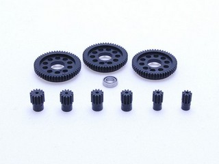 PN Racing 64 Pitch Delrin Spur Gear & Pinion Kit