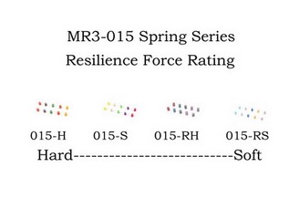Atomic MR-03 Front Suspension Spring Set Hardness Stage 2 (Ultra Soft)