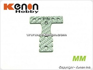 PN Racing Mini-Z MR03 MM Silver Carbon T-Plate #5