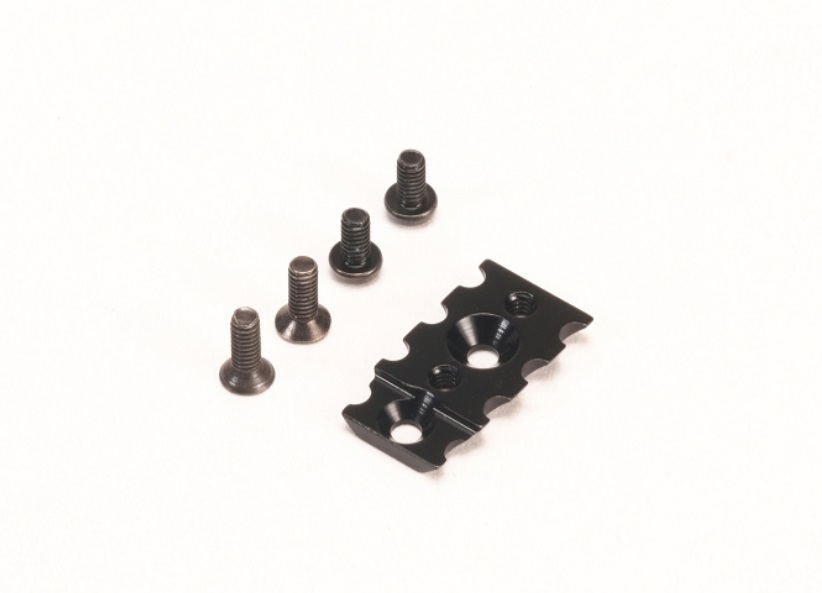 PN Racing Mini-Z MR03 High Clamp Force T-Plate Mount (Black)