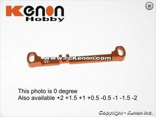 PN Racing Mini-Z MR03 Alum Toe In Tie Rod W +2 (Orange)