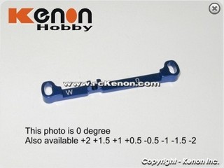 PN Racing Mini-Z MR03 Alum Toe In Tie Rod W +2 (Blue)