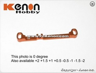 PN Racing Mini-Z MR03 Alum Toe In Tie Rod W +1 (Orange)