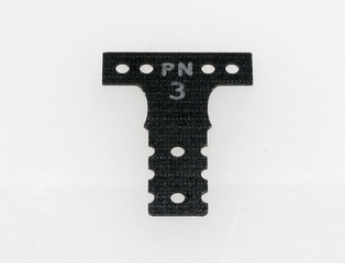 PN Racing Mini-Z MR03 MM G10 Black Fiber Glass T-Plate #3