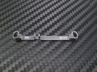 PN Racing Mini-Z MR03 Double A-Arm +1.5 Deg Tie Rod (Silver)