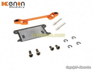 PN Racing Mini-Z MR03 Pro Front Lower Arm Set Wide (Orange)