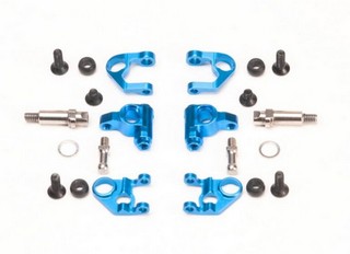 PN Racing Mini-Z MR03/PNR2.5W Double A-Arm Conversion Kit (V3 to V4) Blue