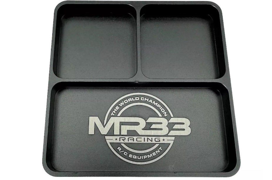 MR33 Aluminum Parts Tray - Black