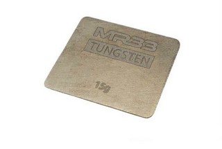 MR33 Tungsten Weight 26x31,5x1mm - 15g