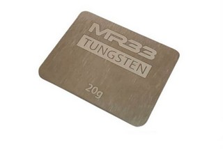 MR33 Tungsten Weight 24x30x1,5mm - 20g