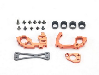 PN Racing Mini-Z V5 Motor Mount Conversion Kit For MR3322 Gimbal System (Orange)